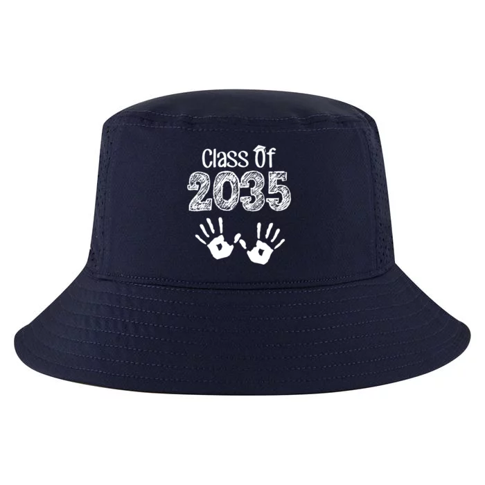 Class of 2035 Grow With Me Handprint Pre-K Cool Comfort Performance Bucket Hat