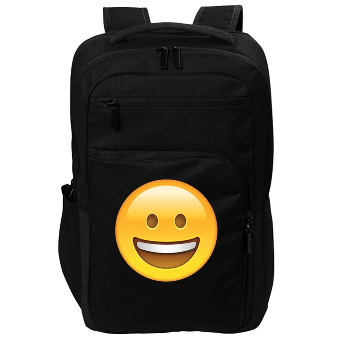 Classic Emoji Smiley Face Impact Tech Backpack