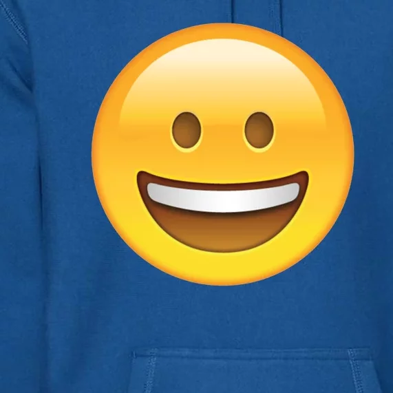 Classic Emoji Smiley Face Premium Hoodie