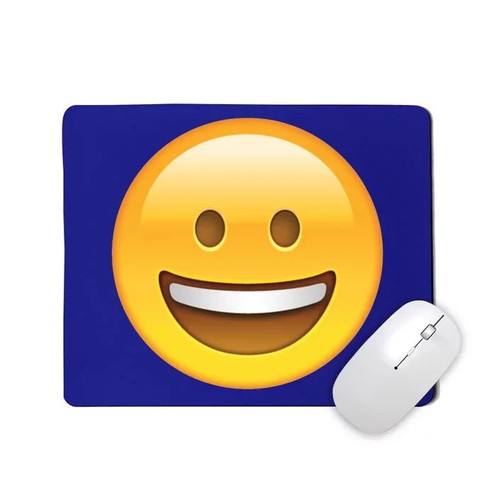 Classic Emoji Smiley Face Mousepad