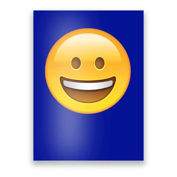 Classic Emoji Smiley Face Poster