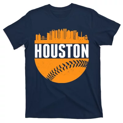 vintage HOUSTON ASTROS BASEBALL JERSEY 80s retro t-shirt S