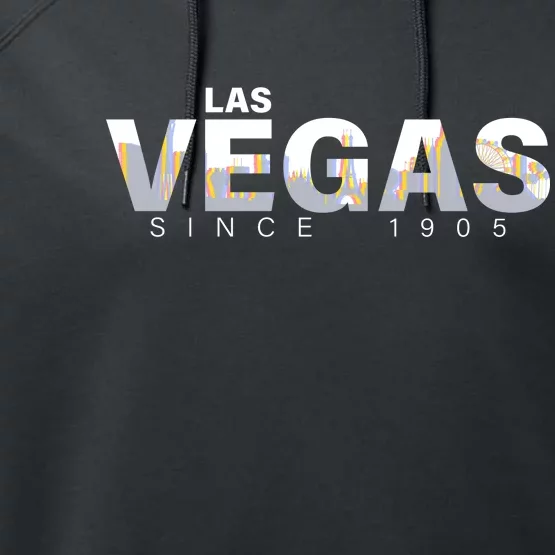 Classic Las Vegas Since 1905 Performance Fleece Hoodie