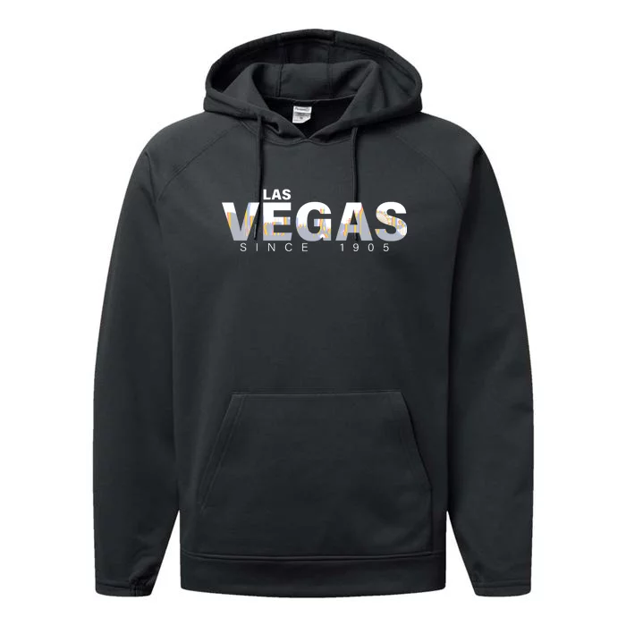 Classic Las Vegas Since 1905 Performance Fleece Hoodie