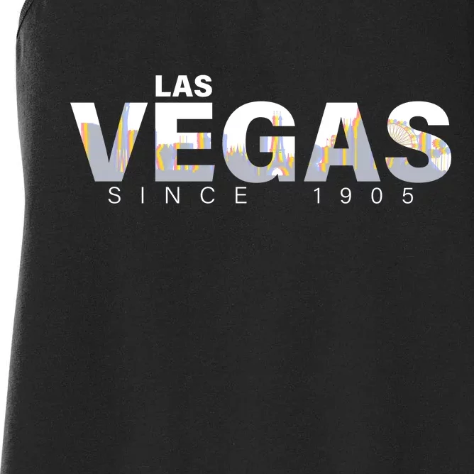 Classic Las Vegas Since 1905 Women's Racerback Tank