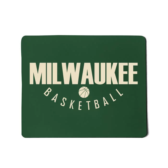 Classic Milwaukee Basketball Mousepad