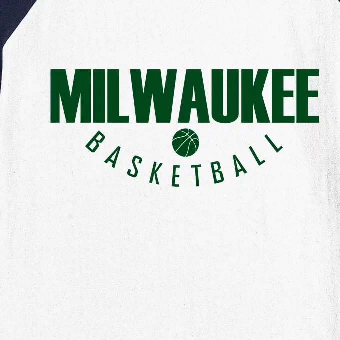 Classic Milwaukee Basketball Baseball Sleeve Shirt