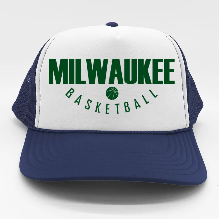 Classic Milwaukee Basketball Trucker Hat