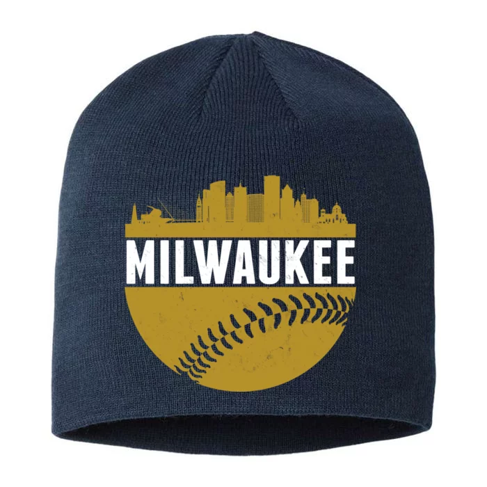 Classic Milwaukee Skyline Baseball 8 1/2in Sustainable Knit Beanie