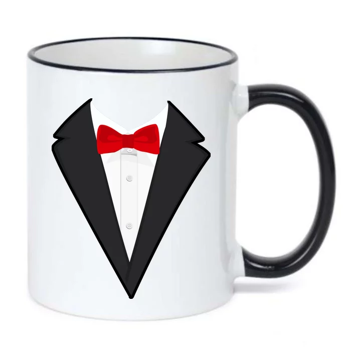 Classic Party Tuxedo Black Color Changing Mug