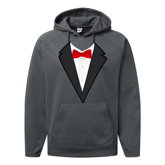 Classic Party Tuxedo Performance Fleece Hoodie