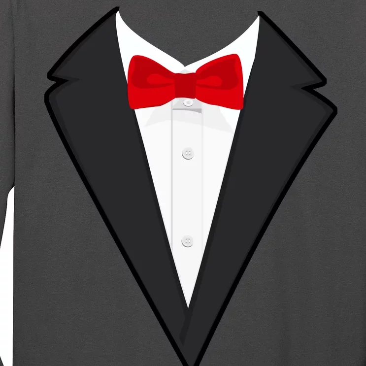 Classic Party Tuxedo Long Sleeve Shirt