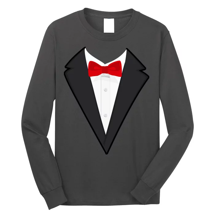 Classic Party Tuxedo Long Sleeve Shirt