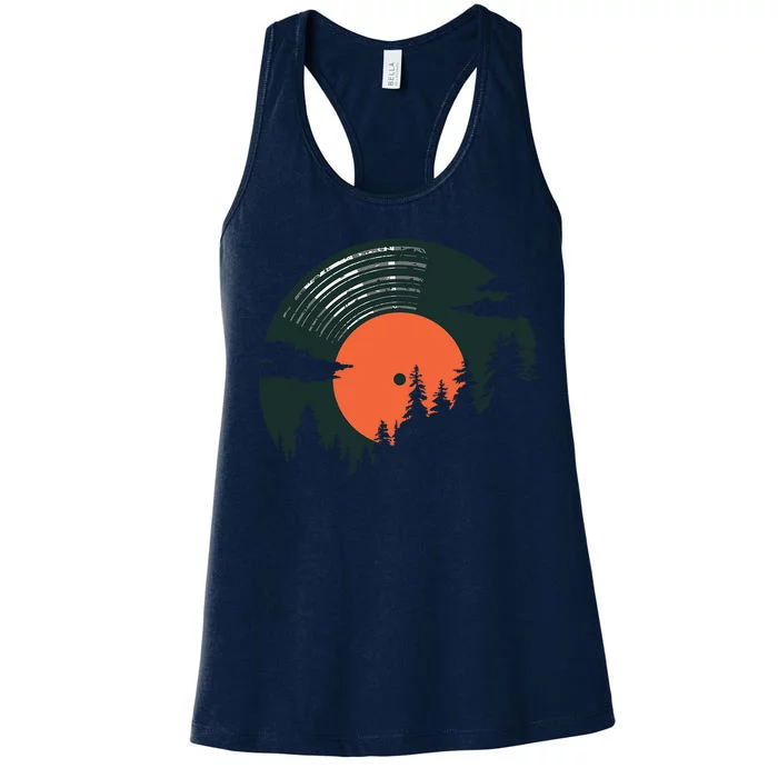 Classic Record Forest Women's Racerback Tank