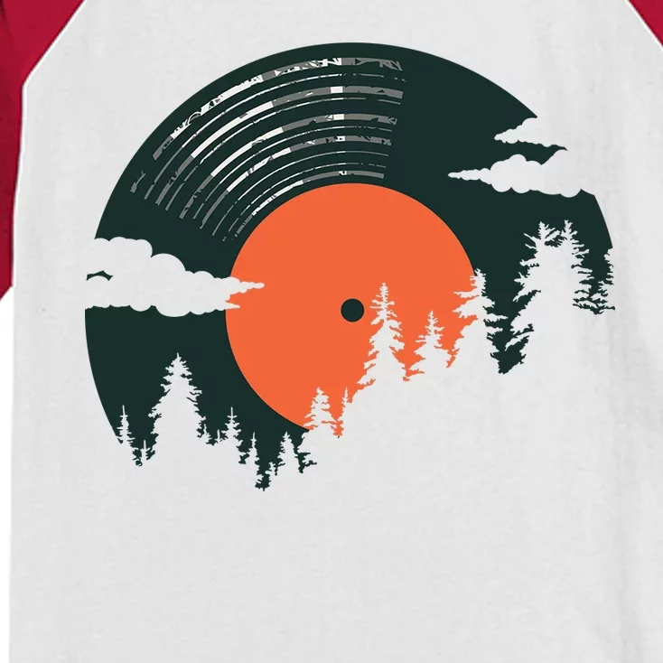 Classic Record Forest Kids Colorblock Raglan Jersey