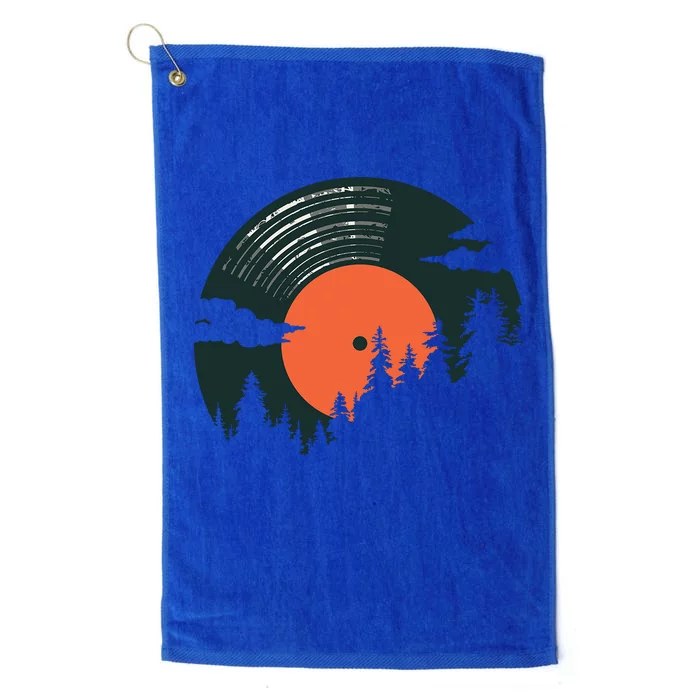 Classic Record Forest Platinum Collection Golf Towel