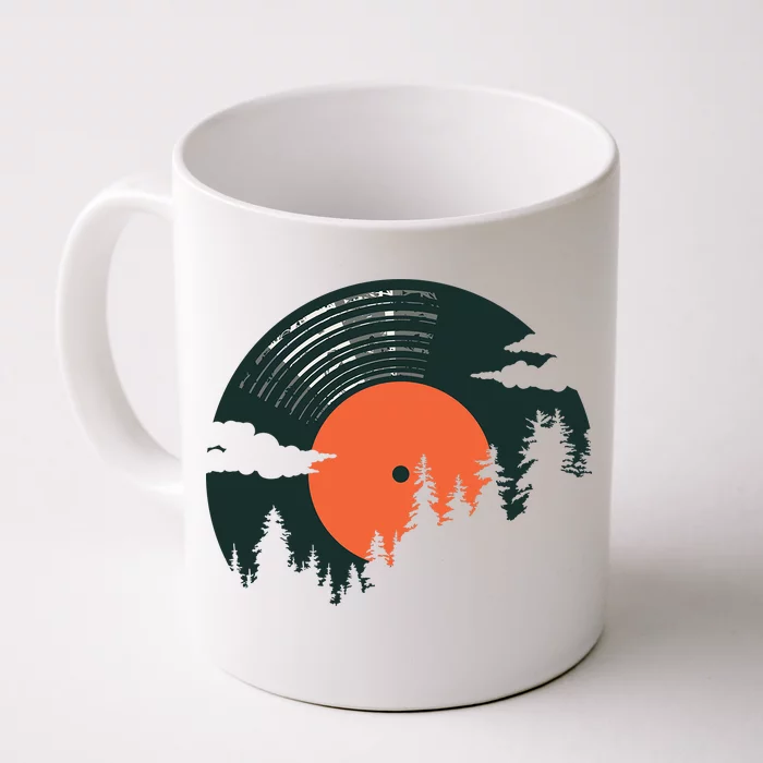 Classic Record Forest Front & Back Coffee Mug