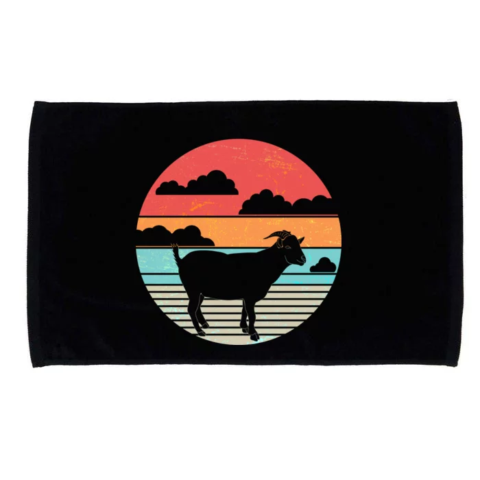 Classic Retro Goat Microfiber Hand Towel