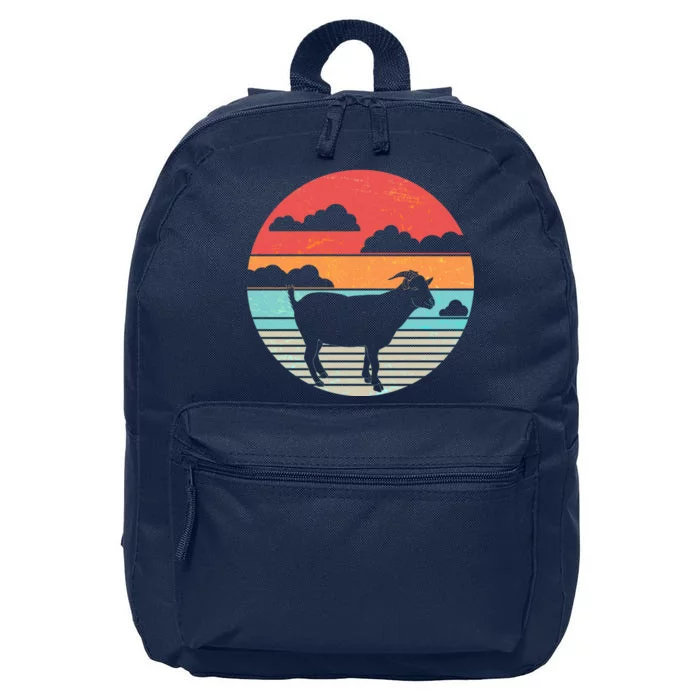 Classic Retro Goat 16 in Basic Backpack