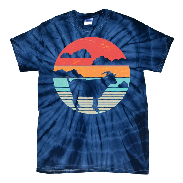 Classic Retro Goat Tie-Dye T-Shirt