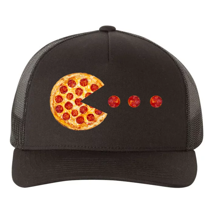 Classic Retro Pizza Lover Video Game Yupoong Adult 5-Panel Trucker Hat