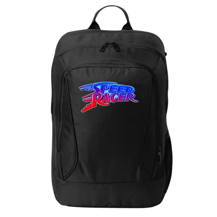 Classic Retro Speed Racer Logo City Backpack