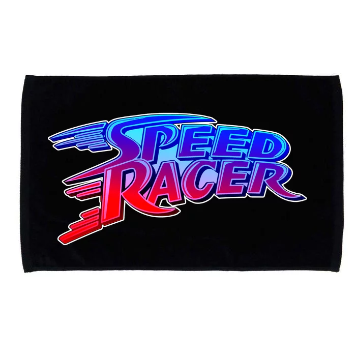 Classic Retro Speed Racer Logo Microfiber Hand Towel