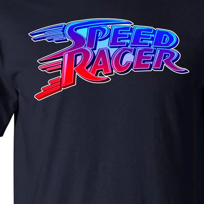 Classic Retro Speed Racer Logo Tall T-Shirt