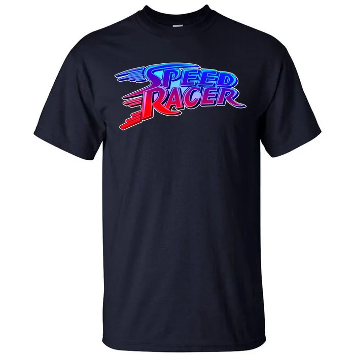 Classic Retro Speed Racer Logo Tall T-Shirt