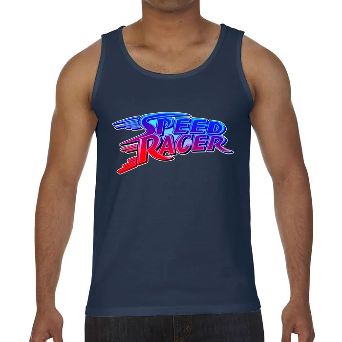 Classic Retro Speed Racer Logo Comfort Colors® Tank Top