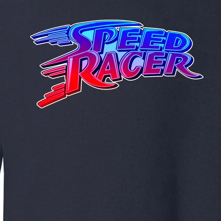 Classic Retro Speed Racer Logo Toddler Sweatshirt