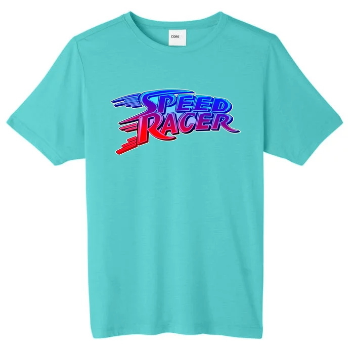 Classic Retro Speed Racer Logo ChromaSoft Performance T-Shirt