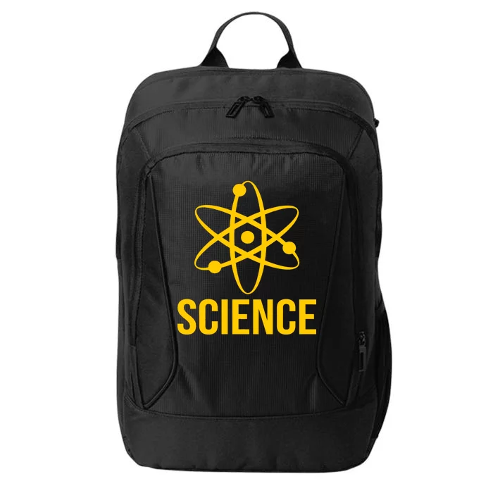 Classic Science Atom Logo City Backpack