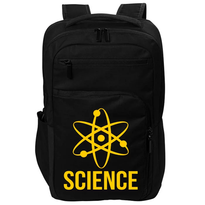 Classic Science Atom Logo Impact Tech Backpack