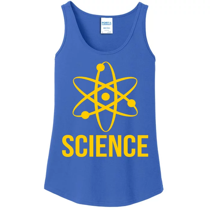 Classic Science Atom Logo Ladies Essential Tank