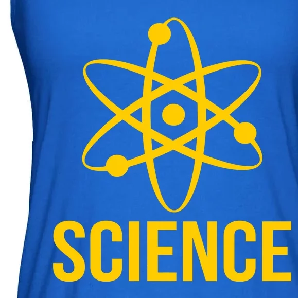 Classic Science Atom Logo Ladies Essential Flowy Tank