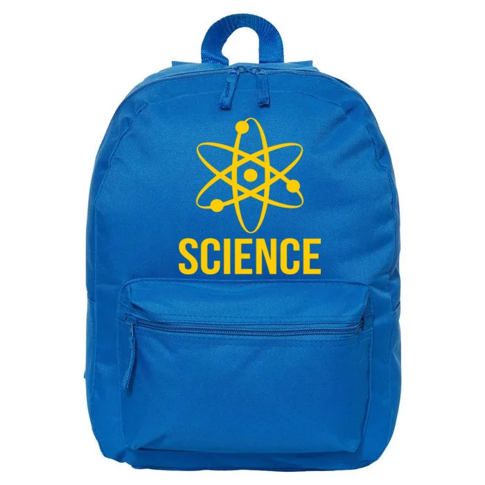 Classic Science Atom Logo 16 in Basic Backpack