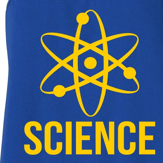 Classic Science Atom Logo Women's Racerback Tank