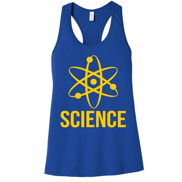 Classic Science Atom Logo Women's Racerback Tank