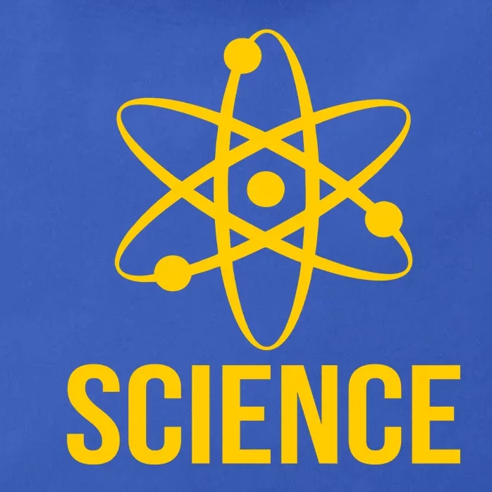 Classic Science Atom Logo Zip Tote Bag