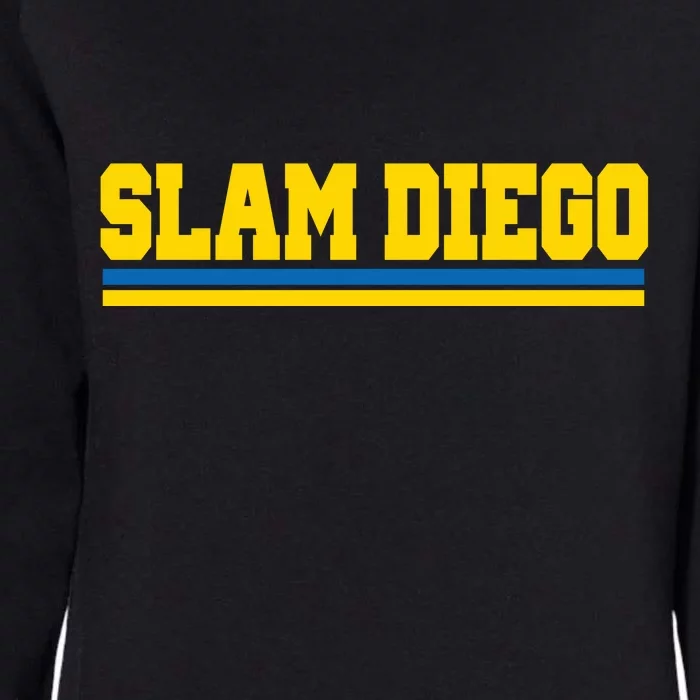 Classic Slam Diego Logo Womens California Wash Sweatshirt