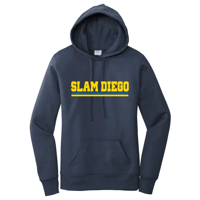 Classic Slam Diego Logo Women's Pullover Hoodie