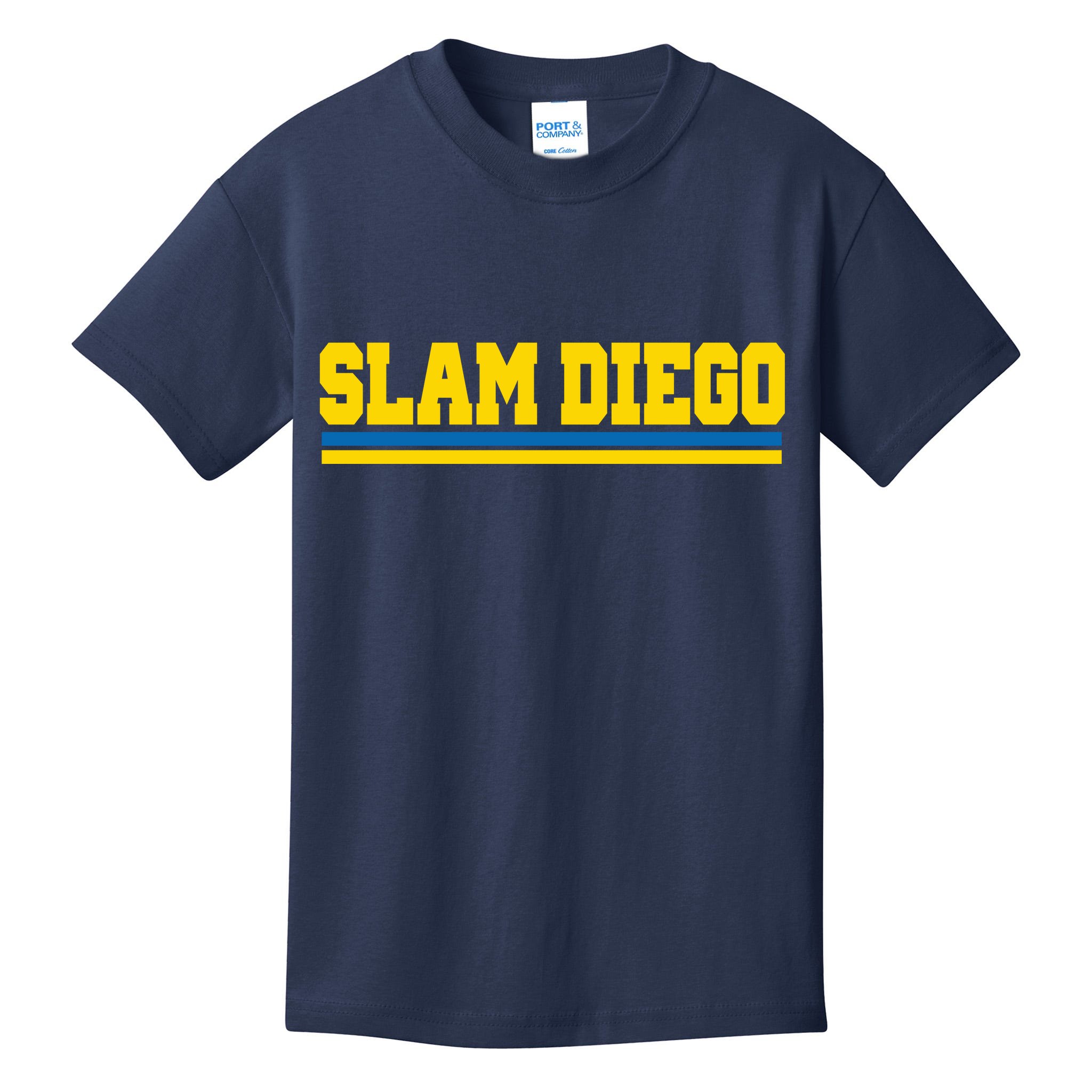 Classic Slam Diego Logo Kids Long Sleeve Shirt