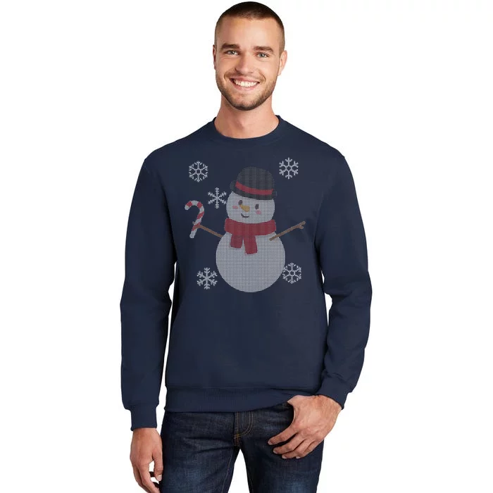 Classic Snowman Ugly Christmas Tall Sweatshirt