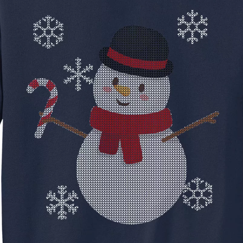 Classic Snowman Ugly Christmas Tall Sweatshirt