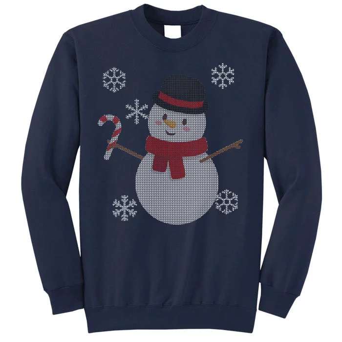 Classic Snowman Ugly Christmas Tall Sweatshirt