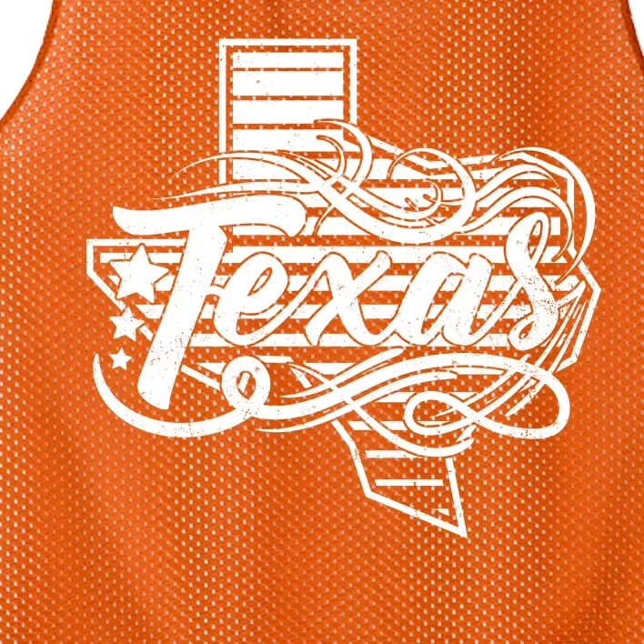 Classic Texas State Mesh Reversible Basketball Jersey Tank