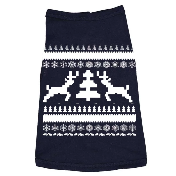 Classic Ugly Christmas Sweater Doggie Tank