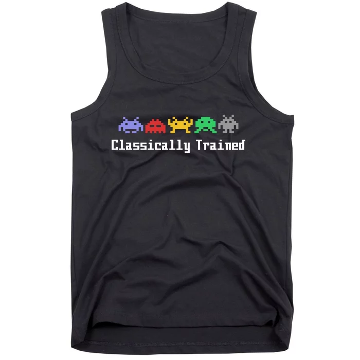 Classically Trained 80's Video Game Aliens Tank Top