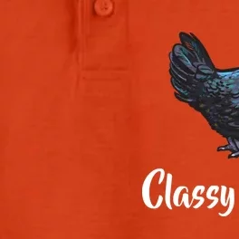 Classy Chick - Funny Cute Dry Zone Grid Performance Polo